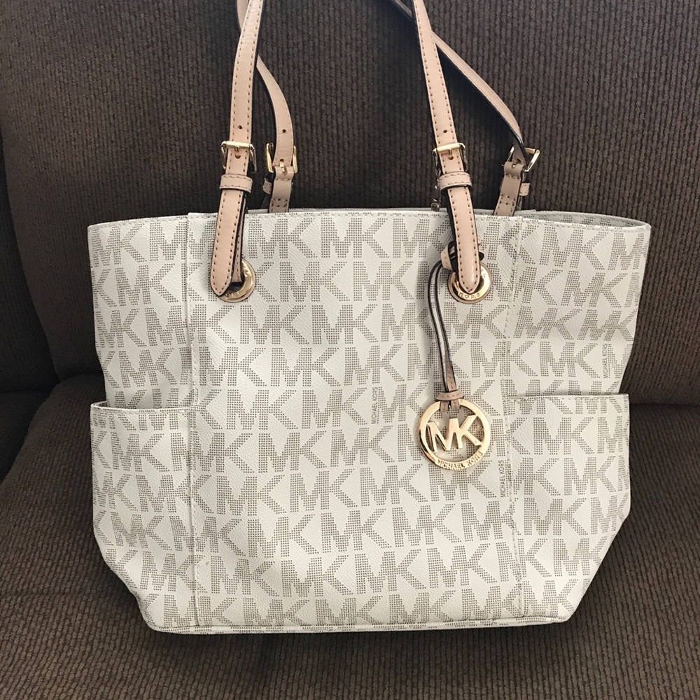 Michael Kors Signature Logo Tote Bag